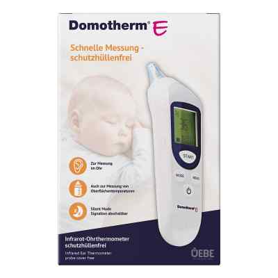 Domotherm E Termometr na podczerwień do ucha bez osłon higienicz 1 szt. od Uebe Medical GmbH PZN 11613786