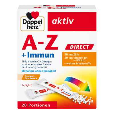 Doppelherz A-z+immun Direct granulki 20 szt. od Queisser Pharma GmbH & Co. KG PZN 16687909