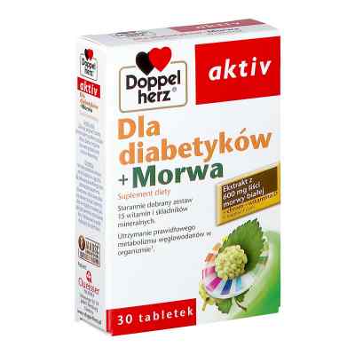 Doppelherz aktiv Dla diabetyków + Morwa tabletki
