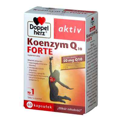 Doppelherz aktiv Koenzym Q10 Forte kapsułki 60  od QUEISSER PHARMA GMBH & CO. PZN 08300346