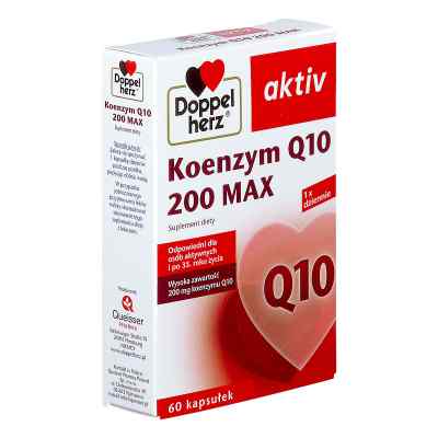 Doppelherz Aktiv Koenzym Q10 Q10 200 Max kapsułki