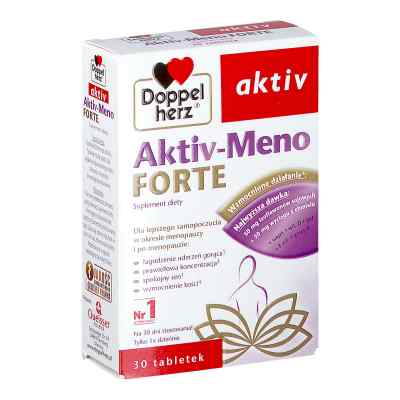 Doppelherz Aktiv-Meno Forte tabletki 30  od QUEISSER PHARMA GMBH & CO. PZN 08302749