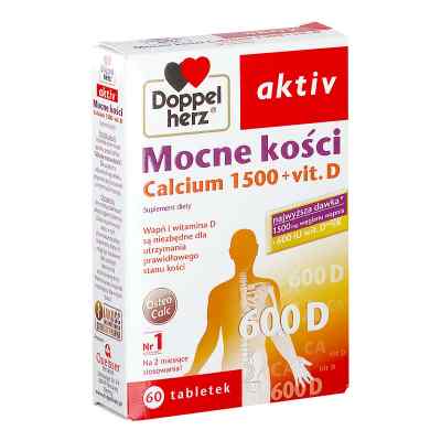 Doppelherz aktiv Mocne kości Calcium 1500+Vit.D3 tabletki 60 od QUEISSER PHARMA GMBH & CO. PZN 08303691