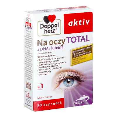 Doppelherz aktiv Na oczy Total kapsułki 30  od QUEISSER PHARMA GMBH & CO. PZN 08303699