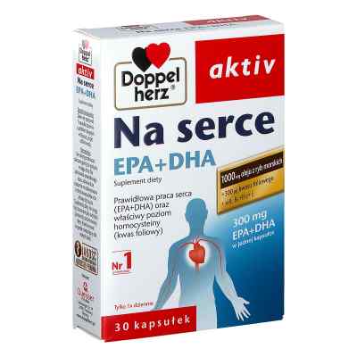 Doppelherz aktiv Na serce EPA+DHA kapsułki 30  od QUEISSER PHARMA GMBH & CO. PZN 08303680