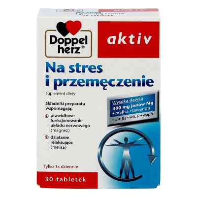 Doppelherz aktiv Na stres i przemęczenie tabletki 30  od QUEISSER PHARMA GMBH & CO. PZN 08300411
