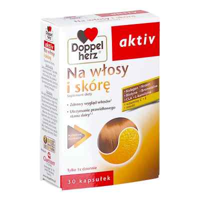 Doppelherz aktiv Na włosy i skórę kapsułki 30  od QUEISSER PHARMA GMBH & CO. PZN 08303697