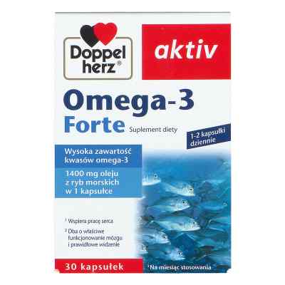 Doppelherz Aktiv Omega 3 Forte 30  od QUEISSER PHARMA GMBH PZN 08305901