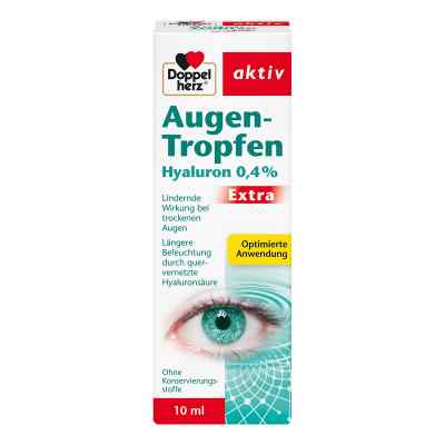 Doppelherz Augen Hyaluron 0,4% Extra krople 10 ml od Queisser Pharma GmbH & Co. KG PZN 13425273