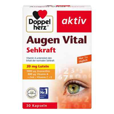 Doppelherz Augen Vital kapsułki 30 szt. od Queisser Pharma GmbH & Co. KG PZN 16659161