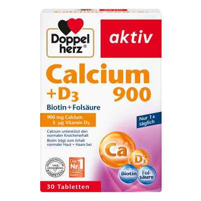 Doppelherz Calcium 900+d3 tabletki 30 szt. od Queisser Pharma GmbH & Co. KG PZN 16576498