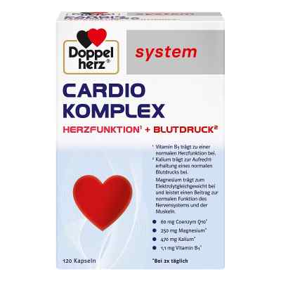 Doppelherz Cardio Komplex System Kapsułki 120 szt. od Queisser Pharma GmbH & Co. KG PZN 19908914