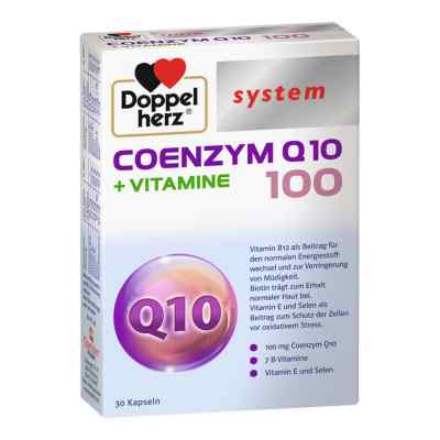 Doppelherz Coenzym Q10 100+vitamine system kapsułki 30 szt. od Queisser Pharma GmbH & Co. KG PZN 13754172