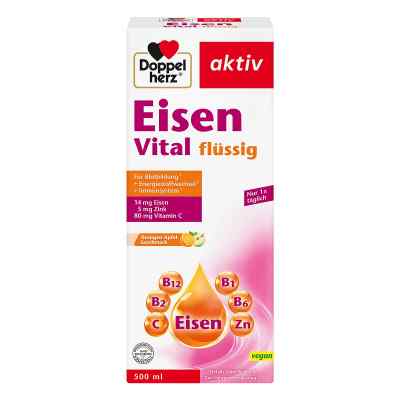 Doppelherz Eisen Vital tonik z żelazem 500 ml od Queisser Pharma GmbH & Co. KG PZN 09423452