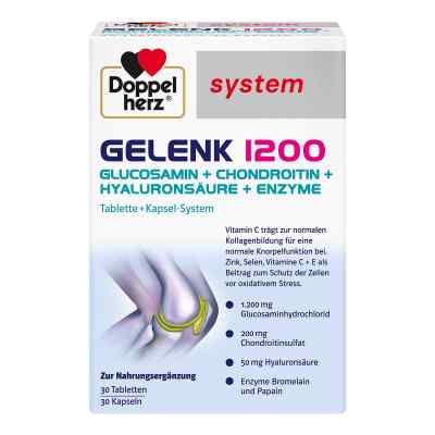 Doppelherz Gelenk 1200 system 30 kapsułek + 30 tabletek 60 szt. od Queisser Pharma GmbH & Co. KG PZN 12579502
