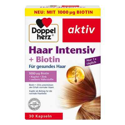 Doppelherz Haar Intensiv + biotyna kapsułki 30 szt. od Queisser Pharma GmbH & Co. KG PZN 16148839