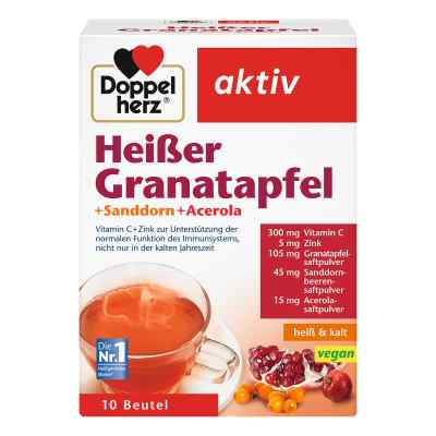 Doppelherz Heisser Granatapfel granulat granat z rokitnikiem i a 10 szt. od Queisser Pharma GmbH & Co. KG PZN 09071467