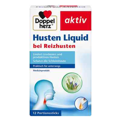 Doppelherz Husten Liquid saszetki 12 szt. od Queisser Pharma GmbH & Co. KG PZN 14236249