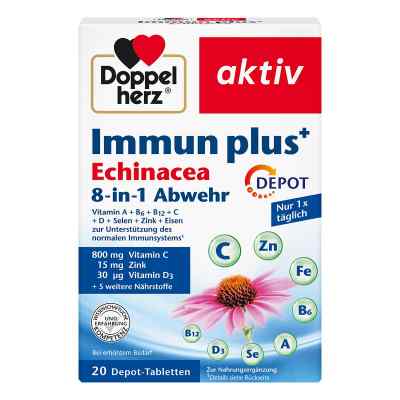 Doppelherz Immun plus Echinacea tabletki 20 szt. od Queisser Pharma GmbH & Co. KG PZN 15657415