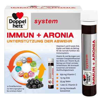 Doppelherz Immun+aronia system ampułki 10 szt. od Queisser Pharma GmbH & Co. KG PZN 10389565