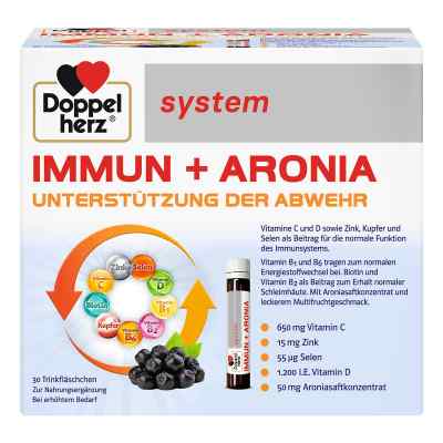 Doppelherz Immun+aronia system ampułki  30 szt. od Queisser Pharma GmbH & Co. KG PZN 10518152