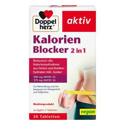 Doppelherz Kalorien Blocker 2in1 Tabletten 30 szt. od Queisser Pharma GmbH & Co. KG PZN 17396255