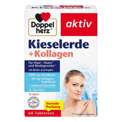 Doppelherz Kieselerde+kollagen tabletki 60 szt. od Queisser Pharma GmbH & Co. KG PZN 16384474