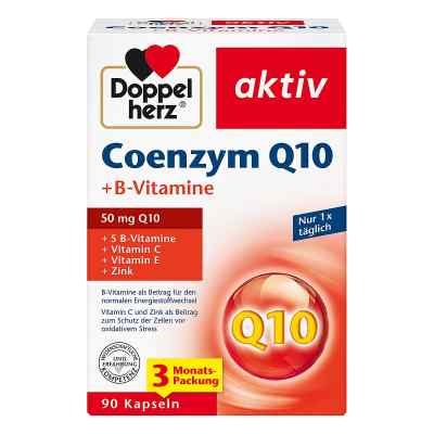 Doppelherz Koenzym Q10 + witaminy z grupy B kapsułki 90 szt. od Queisser Pharma GmbH & Co. KG PZN 19073556