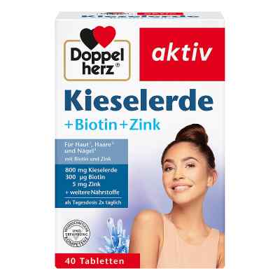 Doppelherz Krzemionka + Biotyna + Cynk 40 szt. od Queisser Pharma GmbH & Co. KG PZN 09005714