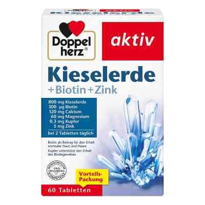 Doppelherz krzemionka + biotyna tabletki 60 szt. od Queisser Pharma GmbH & Co. KG PZN 00263432