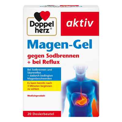 Doppelherz Magen-gel lek na zgagę i refluks 20 szt. od Queisser Pharma GmbH & Co. KG PZN 12359195