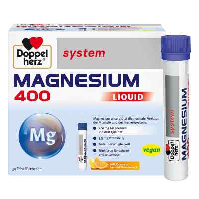 Doppelherz Magnesium 400 Liquid System Trinkampulle (n)  30 szt. od Queisser Pharma GmbH & Co. KG PZN 17946158
