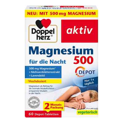 Doppelherz Magnesium 500 tabletki 60 szt. od Queisser Pharma GmbH & Co. KG PZN 18380925