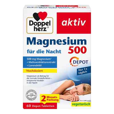 Doppelherz Magnesium 500 tabletki 60 szt. od Queisser Pharma GmbH & Co. KG PZN 18380925