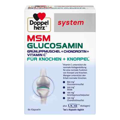 Doppelherz Msm Glucosamin System Kapseln 60 szt. od Queisser Pharma GmbH & Co. KG PZN 17974290