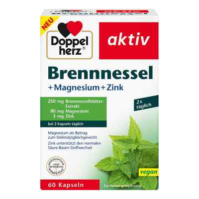 Doppelherz Pokrzywa+magnez+cynk Kapsułki