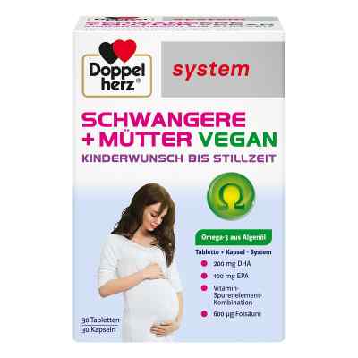 Doppelherz Schwangere+mütter Vegan Syst.kombipack. 60 szt. od Queisser Pharma GmbH & Co. KG PZN 18053764