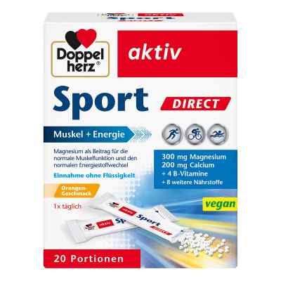 Doppelherz Sport DIRECT Witaminy i minerały w granulacie 20 szt. od Queisser Pharma GmbH & Co. KG PZN 01152114