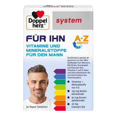 Doppelherz System Dla Niego tabletki 30 szt. od Queisser Pharma GmbH & Co. KG PZN 10131861