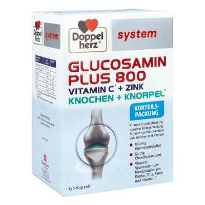 Doppelherz System Plus glukozamina 800 + chondroityna kapsułki 120 szt. od Queisser Pharma GmbH & Co. KG PZN 09337942