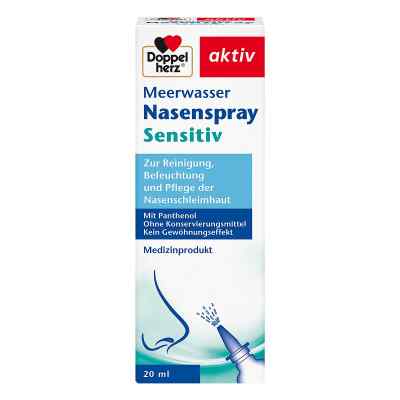 Doppelherz woda morska spray do nosa z pantenolem