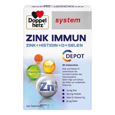 Doppelherz Zink Immun Depot system tabletki 100 szt. od Queisser Pharma GmbH & Co. KG PZN 15611560