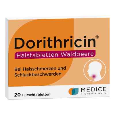Dorithricin Halstabletten Waldbeere 20 szt. od MEDICE Arzneimittel Pütter GmbH&Co.KG PZN 10078411