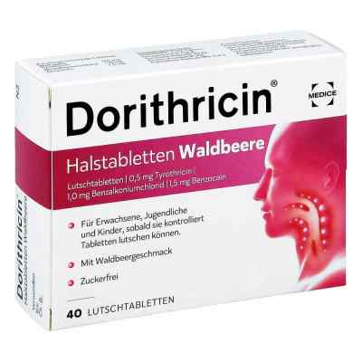 Dorithricin tabletki na gardło o smaku dzikiej jagody 40 szt. od MEDICE Arzneimittel Pütter GmbH&Co.KG PZN 10078428