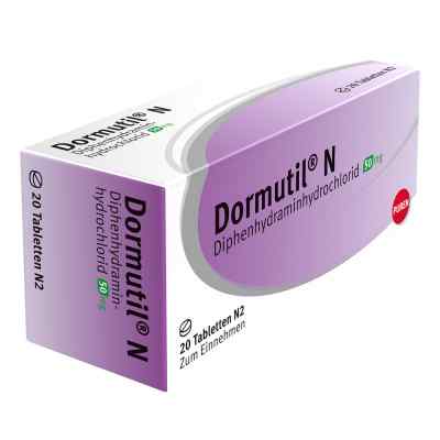 Dormutil N tabletki 20 szt. od PUREN Pharma GmbH & Co. KG PZN 04609554