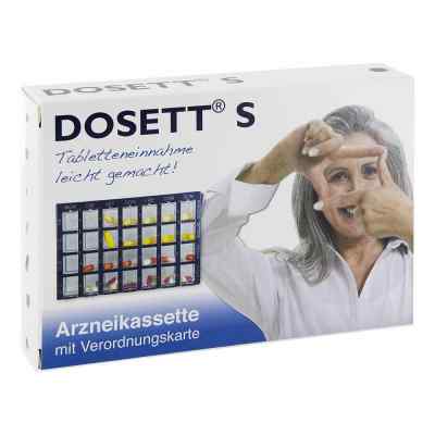 Dosett S Arzneikassette blau 11782 kaseta na lekarstwa niebieska 1 szt. od HORMOSAN Pharma GmbH PZN 08484658