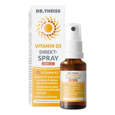 Dr. Theiss Witamina D3 spray bezpośredni 2000 międzynarodowych j