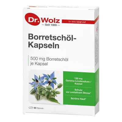 Dr. Wolz kapsułki z ogórecznika 60 szt. od Dr. Wolz Zell GmbH PZN 04447726