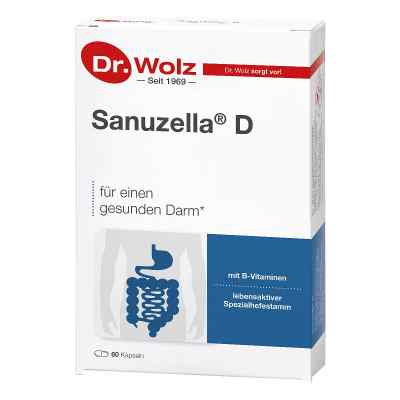 Dr Wolz Sanuzella D Zellulose kapsułki 60 szt. od Dr. Wolz Zell GmbH PZN 03525068