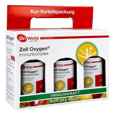 Dr Wolz Zell Oxygen Immunkomplex® Płyn do kompleksowej kuracji u 3X250 ml od Dr. Wolz Zell GmbH PZN 05456087